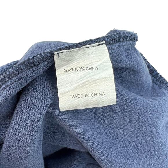 Shades of Grey‎ by Micah Cohen Wrap Origami Jumpsuit Corduroy Blue Size XXS - Picture 12 of 13